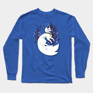 Livs kitsune design Long Sleeve T-Shirt